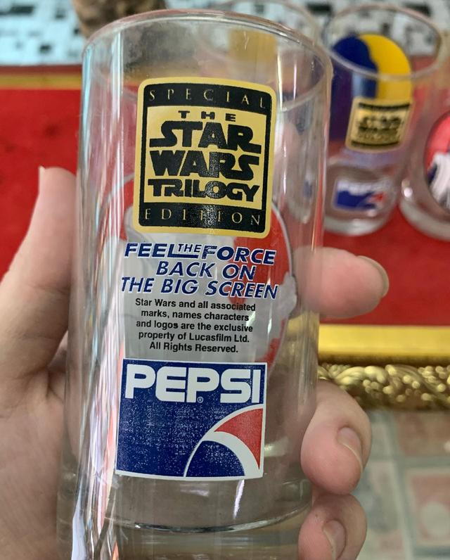ชุดแก้วpepsi 4 ชิ้น stars war 1996 3
