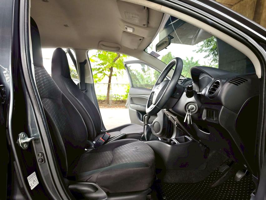 ขายรถ Mitsubishi Mirage 1.2GL ปี 2013 สีเทา เกียร์ธรรมดา 9