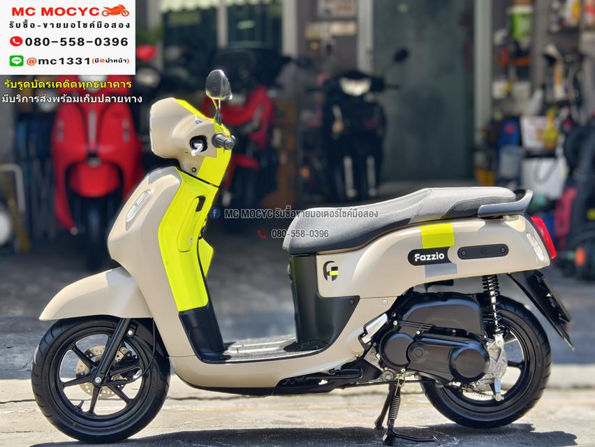 Fazzio Keyless 125 2023 วิ่ง2000โล รุ่นTop รถบ้านแท้เจ้าของมือเดียว NO1013    5