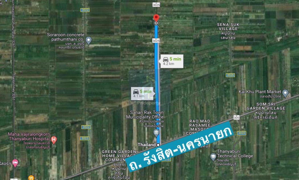 ขาย ที่ดิน 778 ไร่ หนองเสือ คลอง 12 ปทุมธานี ติดถนนเลียบคลอง 12 เข้าจาก รังสิต-นครนายก เพียง 4 กม. 3