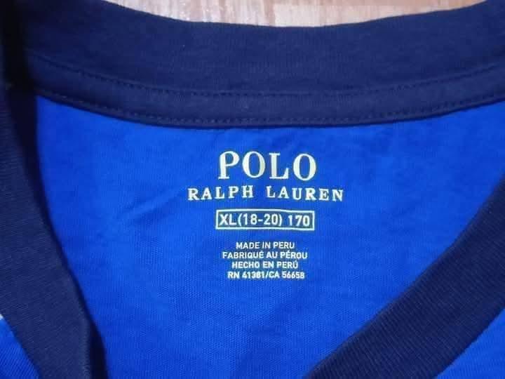 POLO RL (MADE IN PERU) เสื้อยืดแขนยาว ลายสกรีนสวยๆ สภาพดีมาก ไม่มีตำหนิ รูปย่อยที่ 3