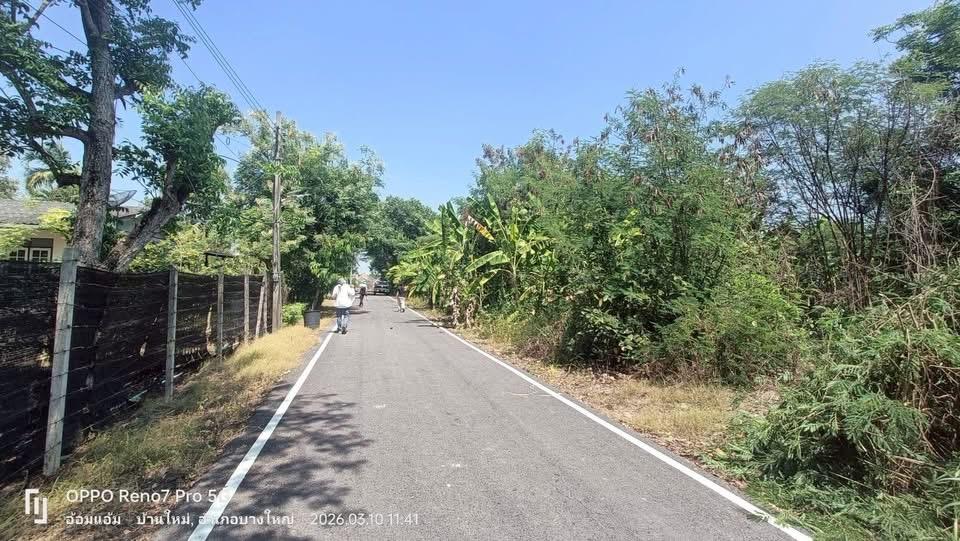 ขายด่วนทีดิน 200 ตารางวา ติดถนนลาดยาง 9 ต.บ้านใหม่ อ.บางใหญ่ จ.นนทบุรี 2