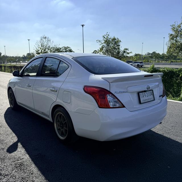 NISSAN ALMARA VL TOP AUTO 2012 ✅ไม่เคยชนไม่เคยคว่ำไม่น้ำท่วมไม่แก็ส ❇️ปุ่มสตาร์ท ภายในสะอาด ✅Aisbag ABS รถดีพร้อมใช้ ❇️เล่มสวยพร้อมโอน คู่มือรถครบ 4