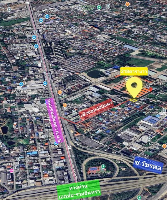 ขายด่วน ที่ดินแถมสิ่งปลูกสร้าง ขายต่ำกว่าราคาประเมิน  ตั้งอยู่ ซอย #รามอินทรา47(ซอยสาคร) #แขวงท่าแร้ง #เขตบางเขน #กรุงเทพฯ  ขนาด218ตารางวา มีหน้ากว้า 2