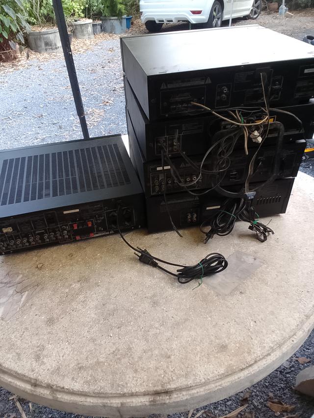 เครื่องเสียง 5 ชั้นสีดำ รูปที่ 2