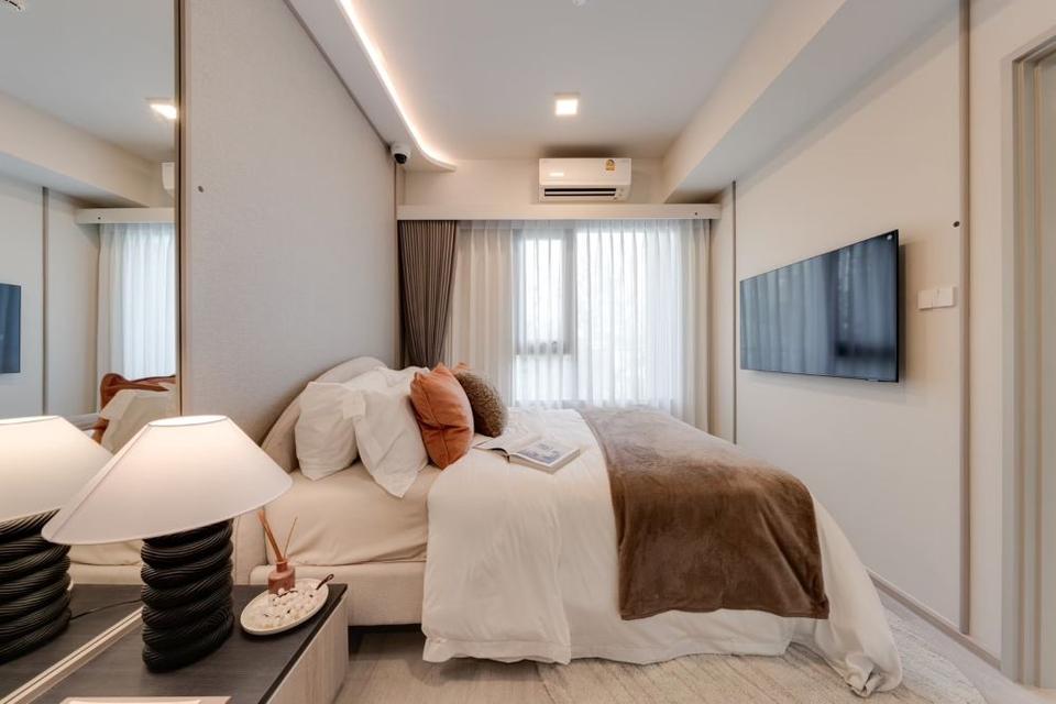 ขายดาวน์คอนโด COBE รัชดา พระราม 9 ชั้น 20 Fully Furnished พร้อมเข้าอยู่ปี 69 ทำเลดี ใกล้ MRT ศูนย์วัฒนธรรม  3