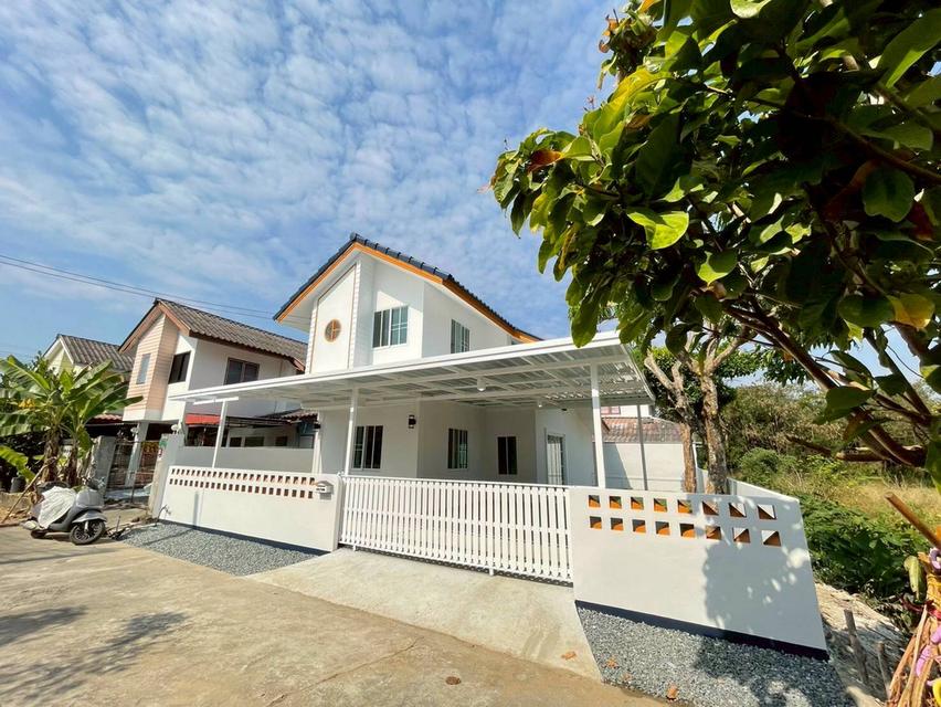 🏡 บ้านเดี่ยวสองชั้น รีโนเวทใหม่ ทำเลสันกำแพง 📍 หมู่บ้านเงียบสงบ ใกล้ย่านเศรษฐกิจ 13