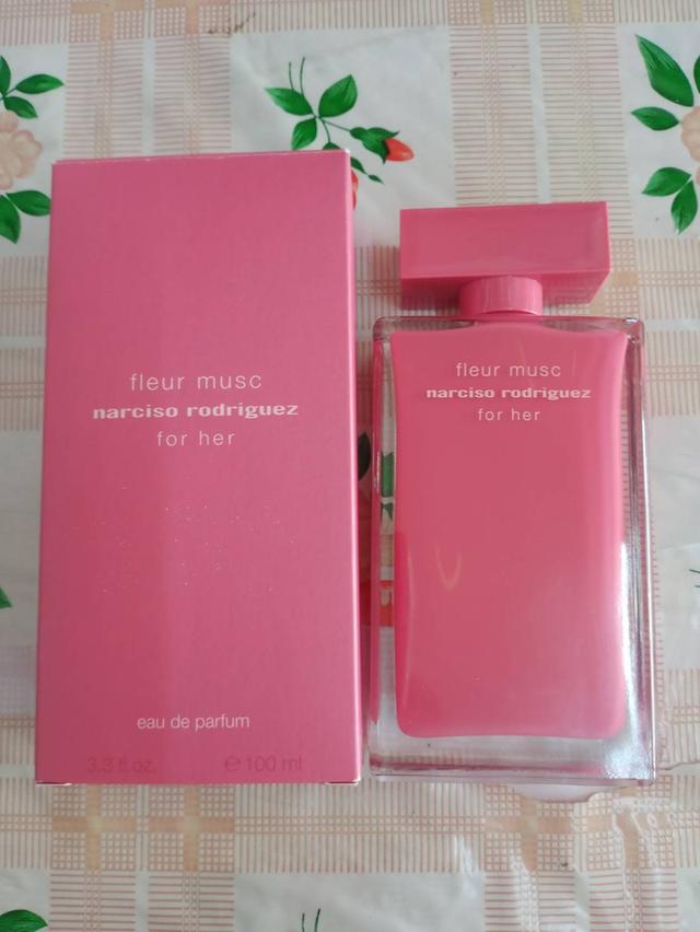 น้ำหอมแท้ราคาคุยกันได้ Narciso Rodriguez Fleur musc for women edp 97ml