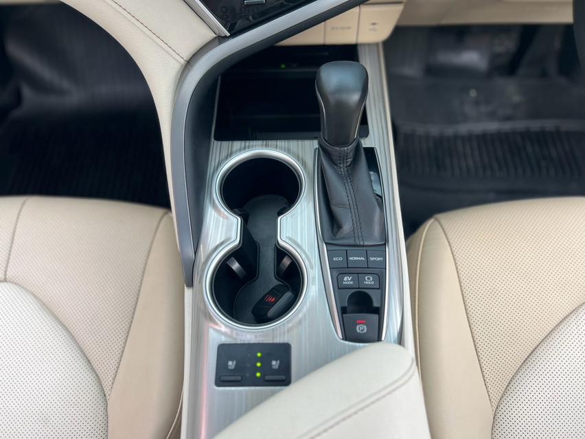 TOYOTA CAMRY, 2.5 HEV PREMIUM LUXURY ปี 2019 โฉม ปี18-24 สีดำ ตัวท็อปสุด รูปที่ 15