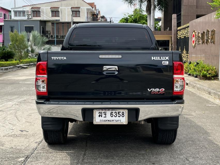 TOYOTA HILUX VIGO CHAMP DOUBBLECAB 2.5 E VNT PRERUNNER (ABS) ปี 2012 เกียร์MANUAL สภาพนางฟ้า 4