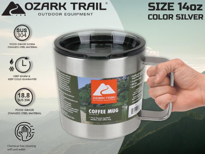 Ozark trail 14oz tumbler handle แก้วน้ำสแตนเลสหูจับเก็บอุหภูมิ 5