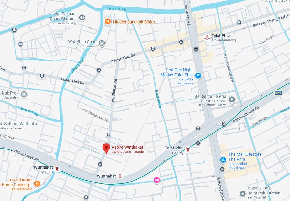 ขายคอนโดแอสปาย วุฒากาศ 30.9 ตร.ม. ทำเลเยี่ยม ใกล้รถไฟฟ้า 1.75 ล้าน ต่อรองได้ 8