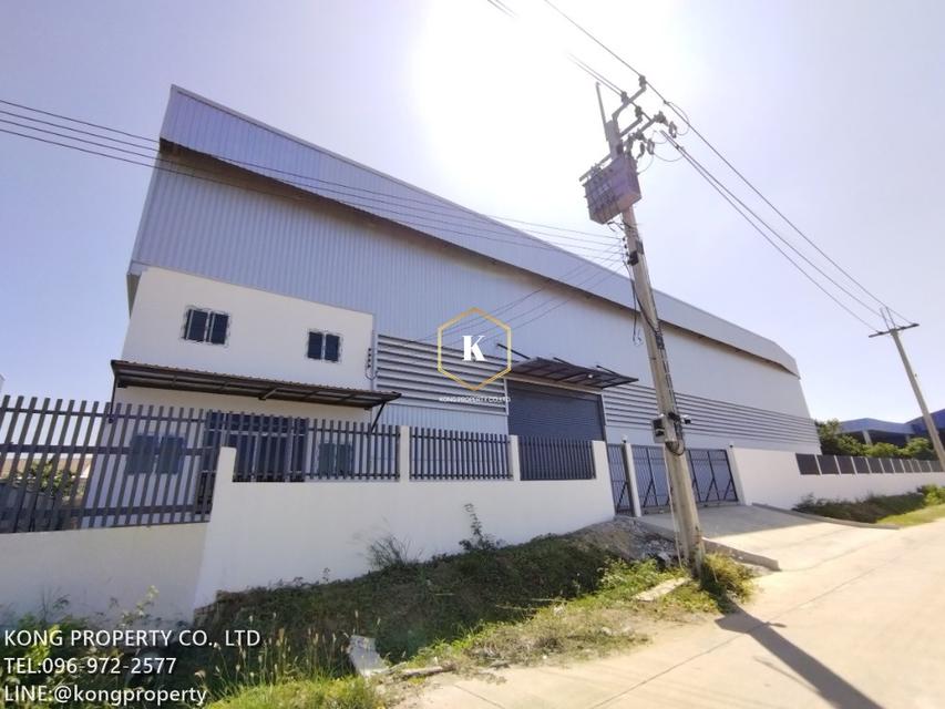 ให้เช่าโรงงาน พื้นที่สีม่วง แพรกษา อำเภอเมือง สมุทปราการ  พื้นที่ 1,000 ตรมใกล้นิคมบางปู 2