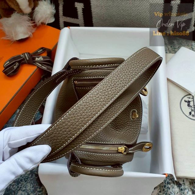 Lindy Mini Clemence Etoupe GHW #Stamp W