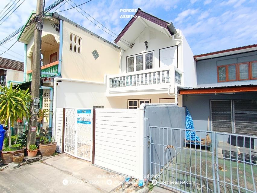 ขาย!! ทาวน์เฮ้าส์ เคหะบางบัว ซอยพหลโยธิน49/1 (ขนาด17 ตร.ว.) ปรับปรุงใหม่ ใกล้ ม.เกษตร ม.ศรีปทุม BTS สายสีเขียว สถานีบางบัว 15
