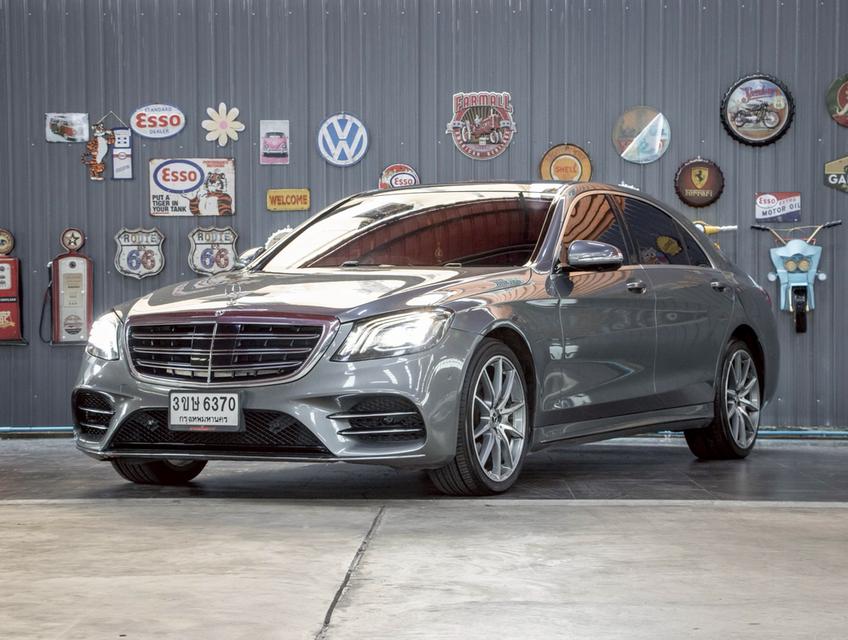 Benz S350d  AMG Premium ปี2019ท็อปสุดในรุ่น  option แน่นเอียด  เครื่องดีเซล ของหายาก 🔥