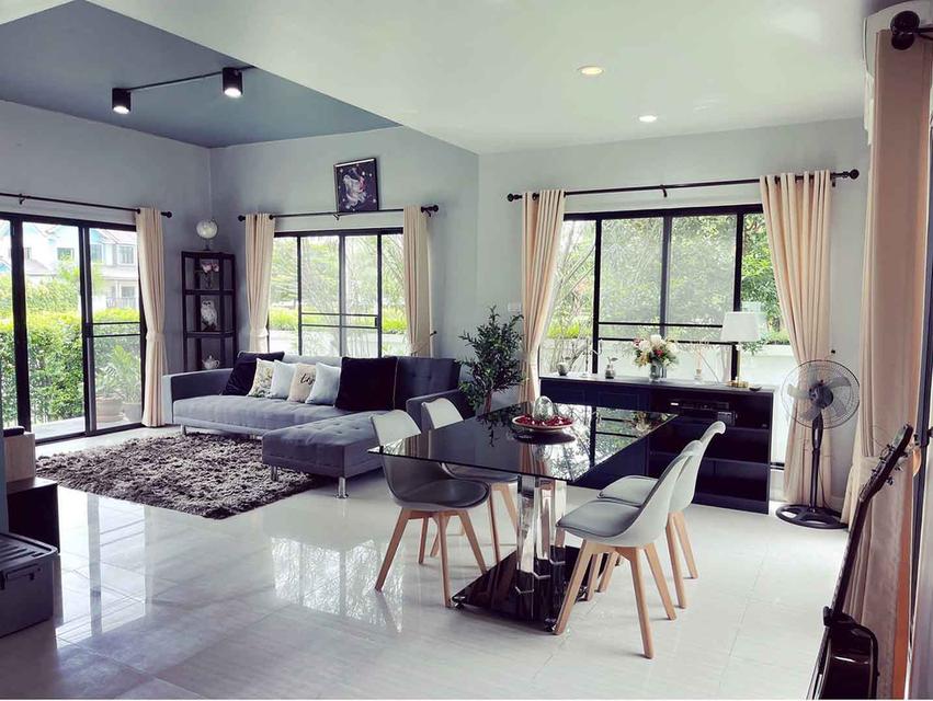 ให้เช่าบ้านเดี่ยว 2 ชั้น เลี้ยงสัตว์ได้ หมู่บ้านวราบดินทร์ รังสิตคลอง 3 บ้านหลังมุมติดสวน 3