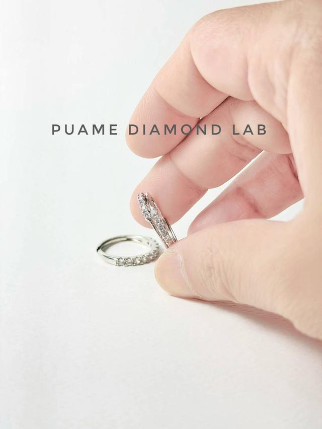 แหวนเพชรแท้ ดีไซน์ทันสมัย ราคาสบายกระเป๋า พร้อมใบรับประกันสินค้าที่ร้านปุอามี่ Diamond Lap Rama2 (095-8894732) รูปย่อยที่ 3