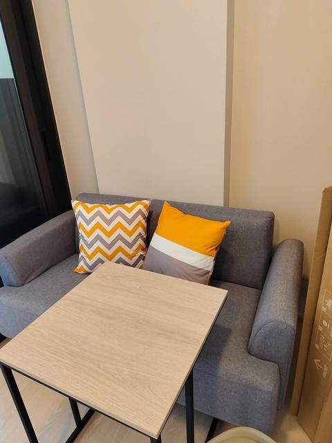 ห้องใหม่พร้อมอยู่ ดีคอนโด คาล์ม รามคำแหง 40 โปรจองด่วน 1 นอน 1 น้ำ MRT ลำสาลี 1.6 กม.พื้นที่ใช้สอย 30 ตร.ม.บรรยากาศสงบ เ 6