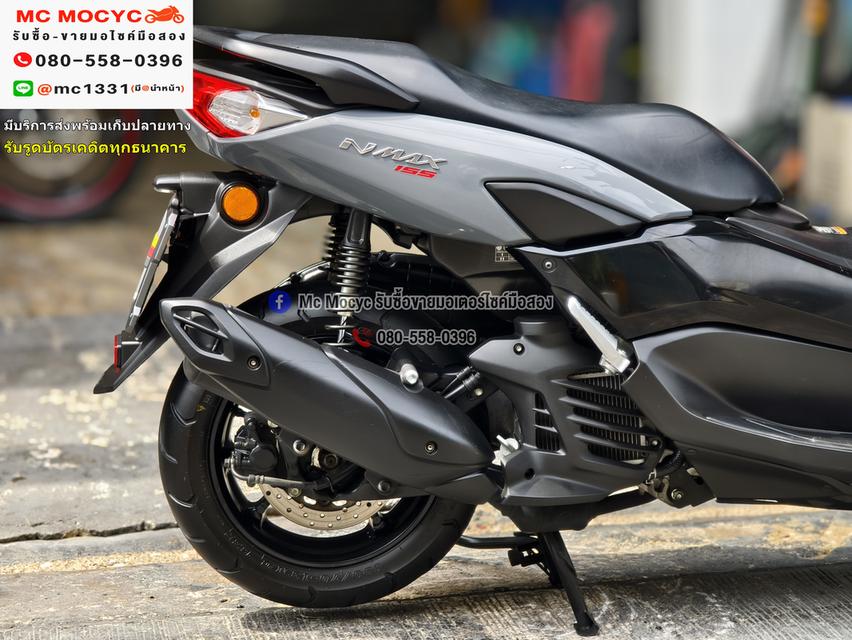 Nmax ABS 2022 สีเทาแลมโบ วิ่ง10000โลแท้ รถบ้านแท้มือเดียว เครื่องท่อเดิมๆ  No1245    16