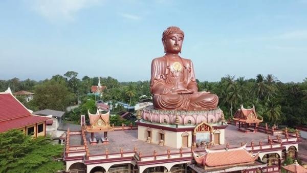 เหรียญพระพุทธ วัดมัชฌิมาราม รัฐกลันตัน ประเทศมาเลเซีย ปี2543