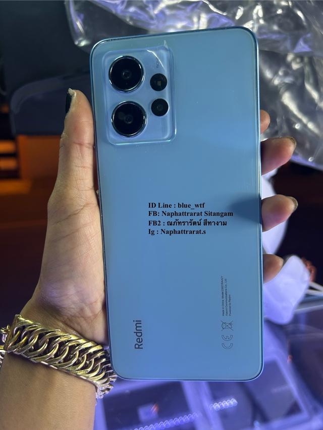 Redmi Note12 จอ6.67นิ้ว Rom128 Ram8 กล้องTriple รุ่นใหม่ สเปคโหด ใช้งานปกติ ได้ทุกซิม