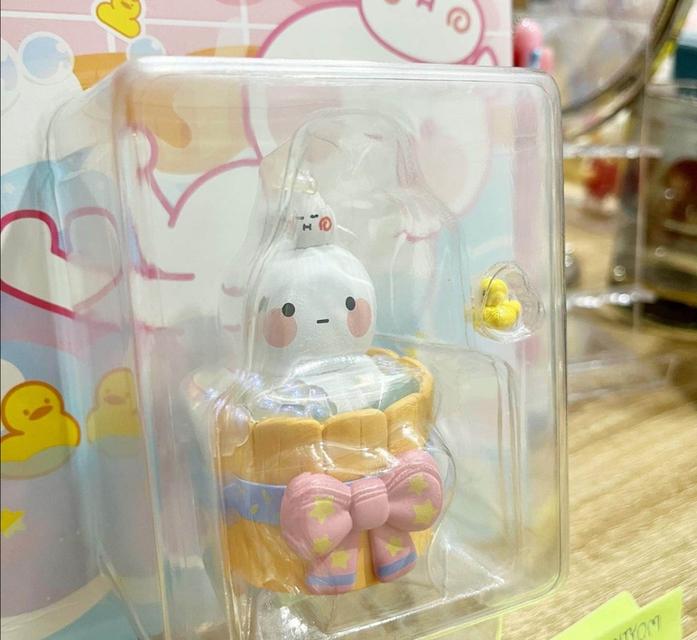 POP MART BOBO COCO Relax SPA with Yellow Duck Enjoy Anime Figure Bobococo Little Balloon Kawaii Desi