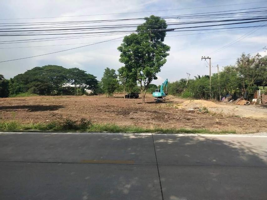 รูป ให้เช่าที่ดิน 2 - 4 ไร่  ติดถนนเลียบคลองหกฝั่งตะวันออก ใกล้ ม.พฤกษา  4