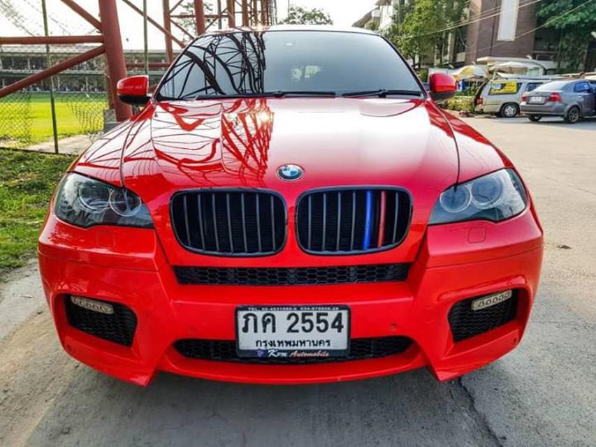 รูป BMW X6 ปี 2014 สีแดง  6