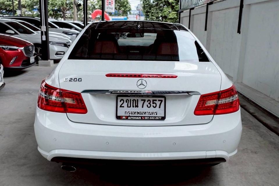 รหัสรถ 12AT7357 ขาย Benz E200 Coupe AMG W207 ปี 2012