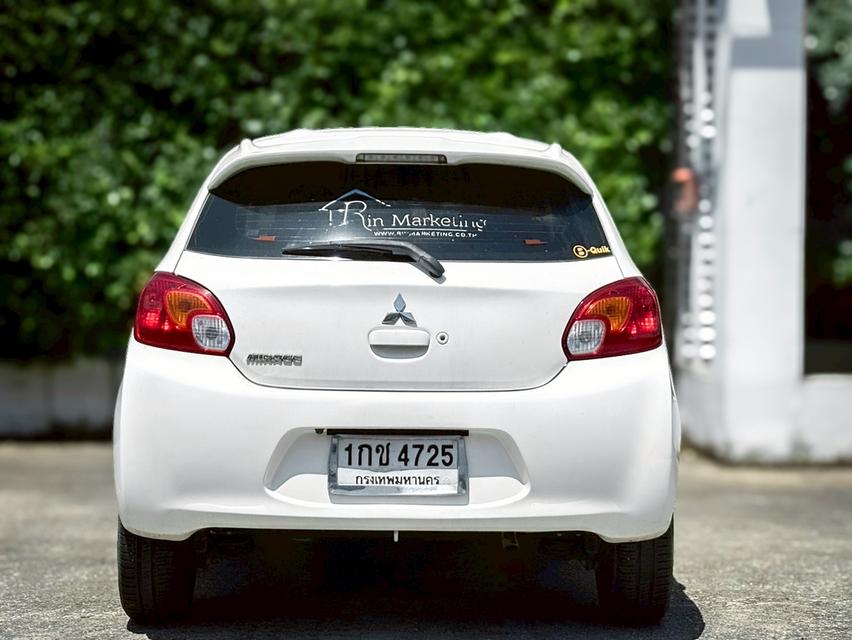 Mitsubishi mirage 1.2 สีขาว ปี 2012 เบนซิน เกียร์ออโต้ ขาย 99,900 บาท ติดต่อ แก้ว 094-469-4646