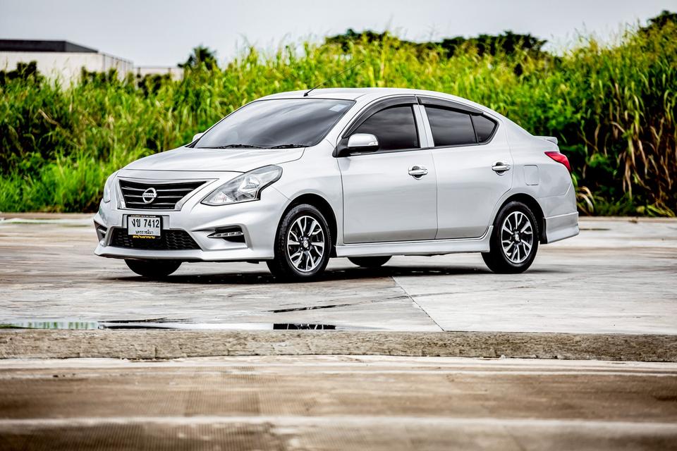 Nissan Almera 1.2E ปี 2019 สีเทา เกียร์ออโต้   11