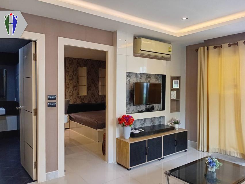 ให้เช่าคอนโด 51 ตารางเมตร ห้องมุม ราคา 13,500 บาท ใกล้ถนนสุขุมวิทพัทยาใต้ 3