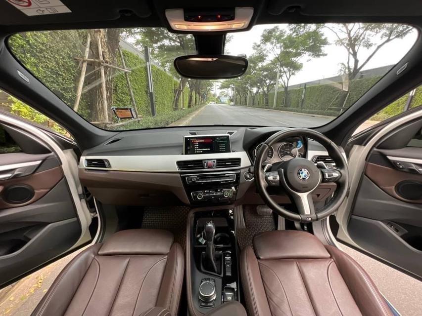  BMW X1 2.0 sDrive20d M Sport 2019 สีขาว  SUV ยอดนิยม เลขไมล์ 91,***กิโลเมตร รถบ้านมือเดียวเข้าศูนย์ตลอด 2