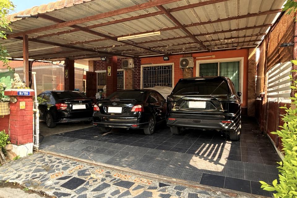 บ้านเดี่ยวยกสูง 3ห้องนอน 2ห้องน้ำ 3ที่จอดรถ บ้านน่าอยู่เงียบสงบ ถนนหน้าบ้านกว้างขวา 5