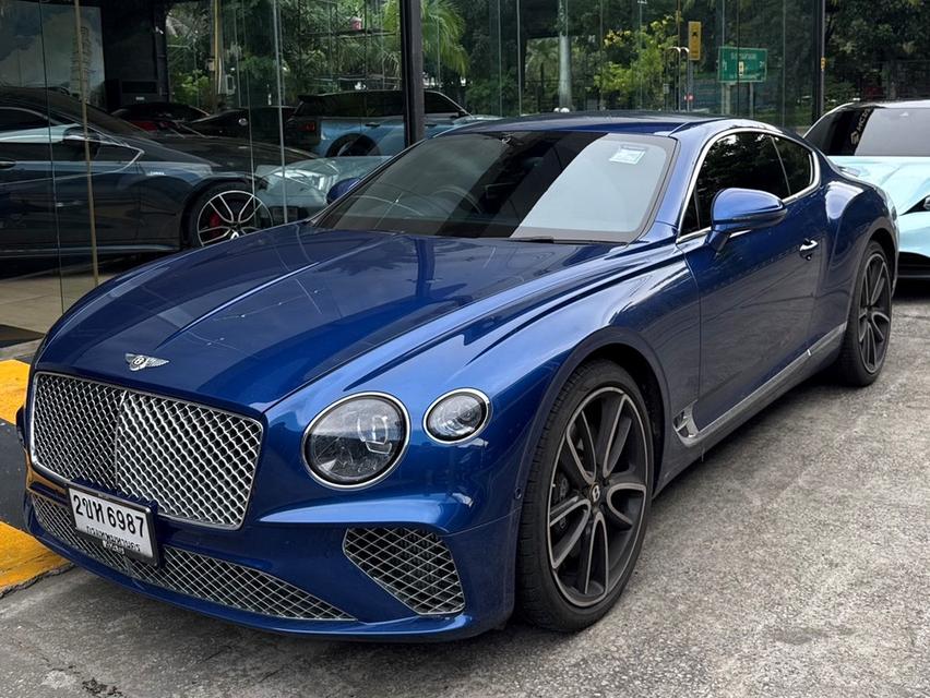 Bentley Continental GT W12 ปี 2020 รถออกศูนย์ AAS Thailand สี serquin blue