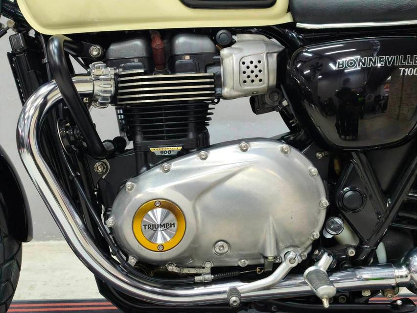 Triumph Bonneville T100 ปี 2018 abs   รถสวยมากๆ สีหายาก สไตล์ Classic รูปที่ 13