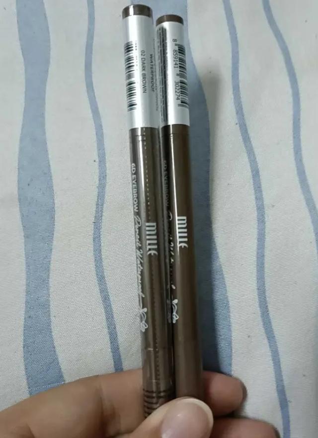 Mille ดินสอเขียนคิ้วปลายตัด 6D Eyebrow Pencil Waterproof 2g
