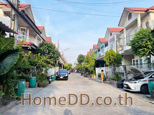 รูป ทาวน์เฮ้าส์ 2 ชั้น หมู่บ้านเฟื่องฟ้า 11 ซอยมังกร นาคดี แพรกษา สมุทรปราการ T-6332