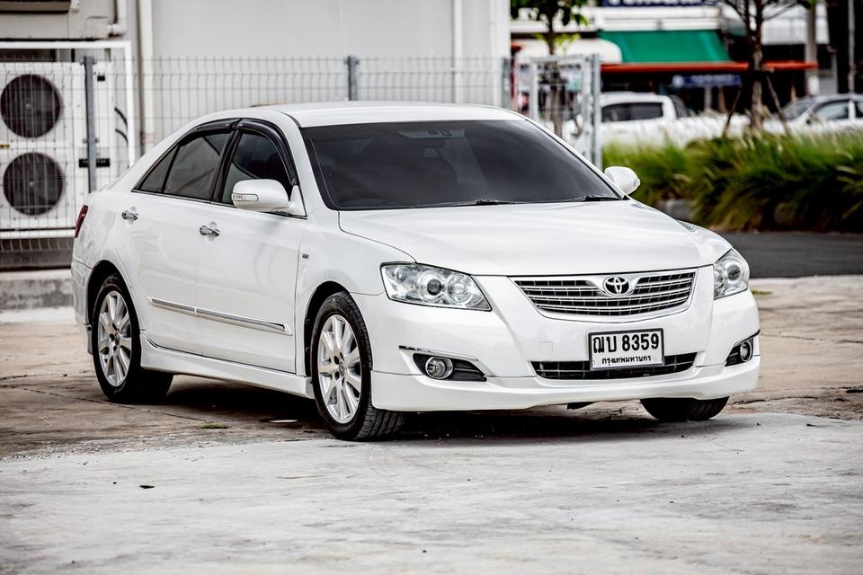 Toyota Camry 2.0G Extremo สีขาว ภายในดำ ปี 2009 สีขาว