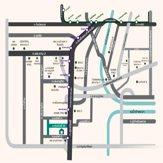 ขายบ้านพร้อมโกดัง220ตรว. ซ.สุขสวัสดิ์66 ทำเลดี พื้นที่ใช้สอยเยอะ ราคาพร้อมคุย 13