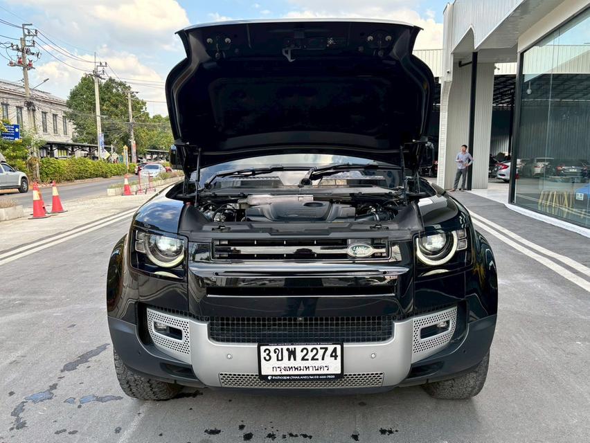 รหัสรถ KPV2274 2023 LANDROVER DEFENDER 2.0L Diesel สีดำ รูปย่อยที่ 3