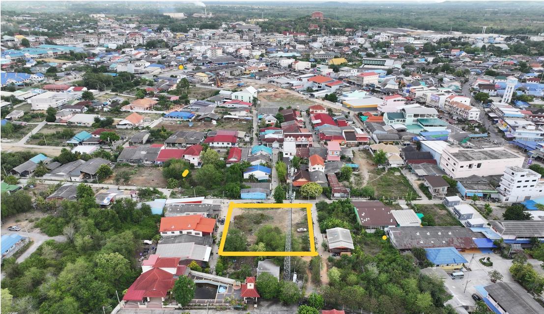 ขายที่ดิน ติดถนน3ด้าน ตลาดปราณบุรี 1