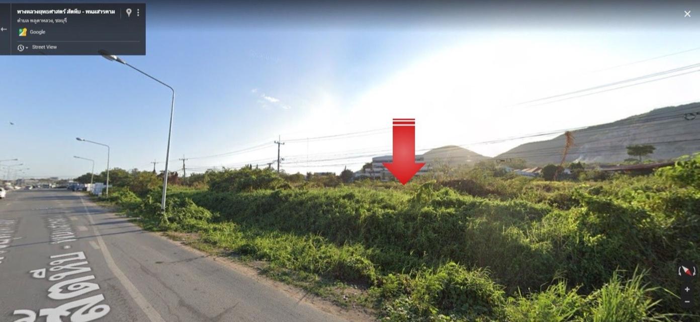 ให้เช่าที่ดินเปล่า 12-0-11 ไร่ แปลงสวย ทำเลหายาก ต.พลูตาหลวง อ.สัตหีบ จ.ชลบุรี 2