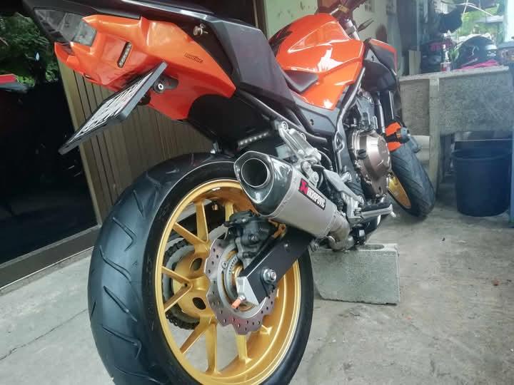 Honda CB500F สีส้ม 5