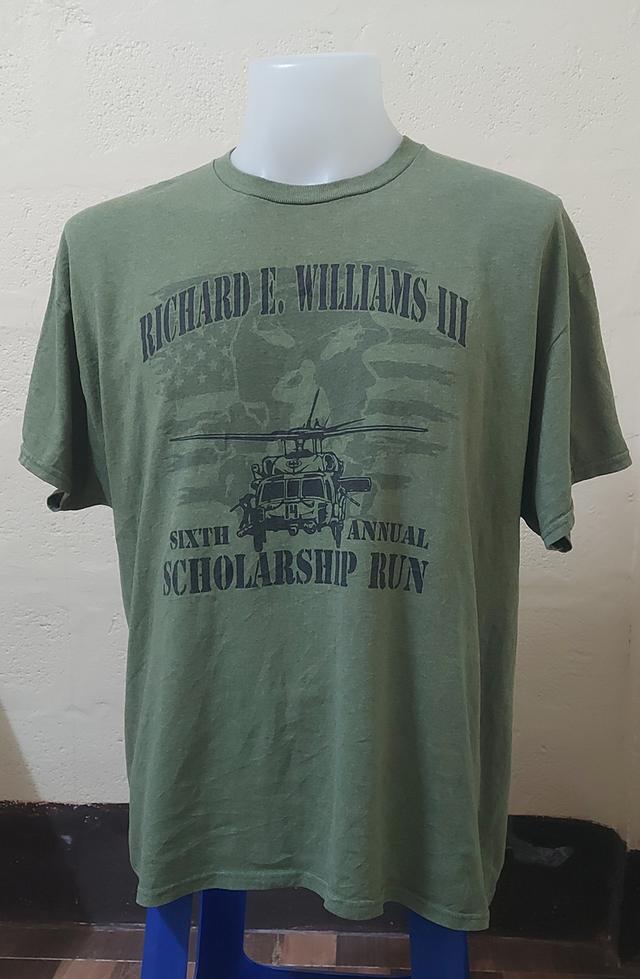 เสื้อยืดทหาร ลายหน้าหลัง