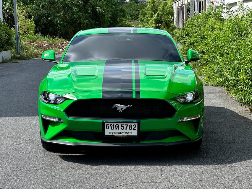 🚗Ford Mustang 2.3 Ecoboost ปี 2019 สีเขียว ไมล์ 41,xxx km.