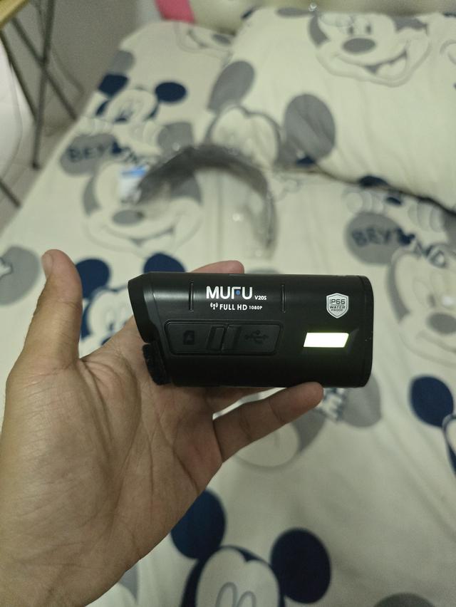 กล้องMufu v20s + หมวกกันน็อค 10