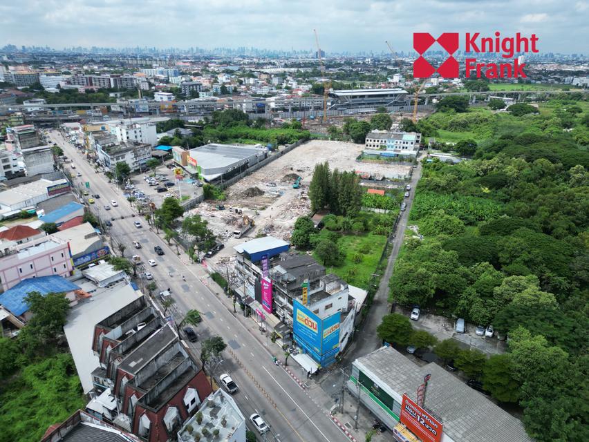 ขายที่ดิน 9 ไร่ ติดถนนคู้บอน ใกล้ MRT สถานีคู้บอน 5