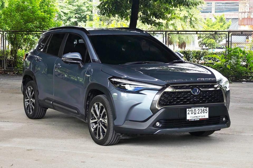 2021 Toyota Corolla CROSS 1.8 HYBRID PREMIUM SAFETY AT รถสวย มือเดียวป้ายแดง ไมล์น้อย รูปย่อยที่ 3